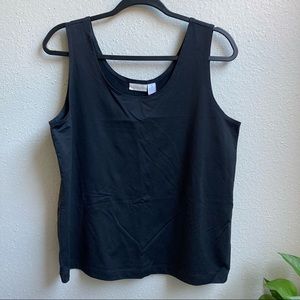 Chico’s|Tank Top|Black|Size 3 = XL/16